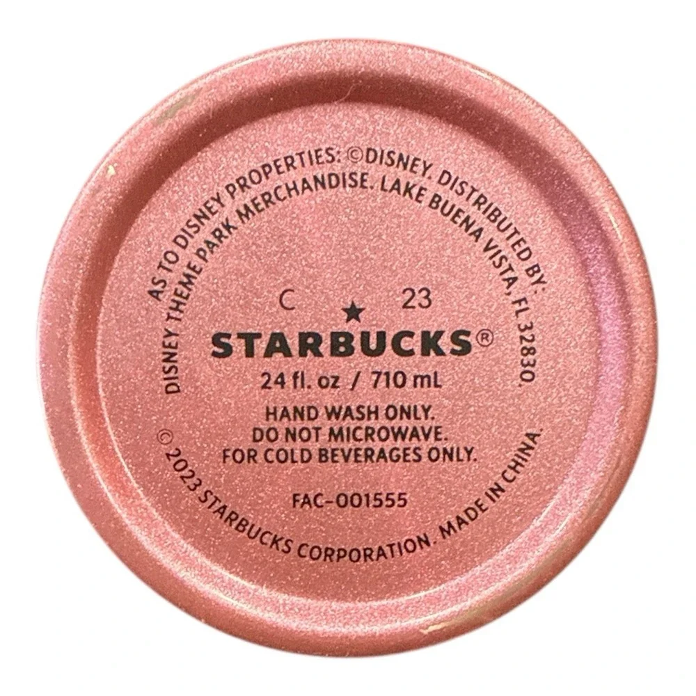 Disney's Hollywood Studios Stainless Steel Starbucks Tumbler with‎ Straw 2023